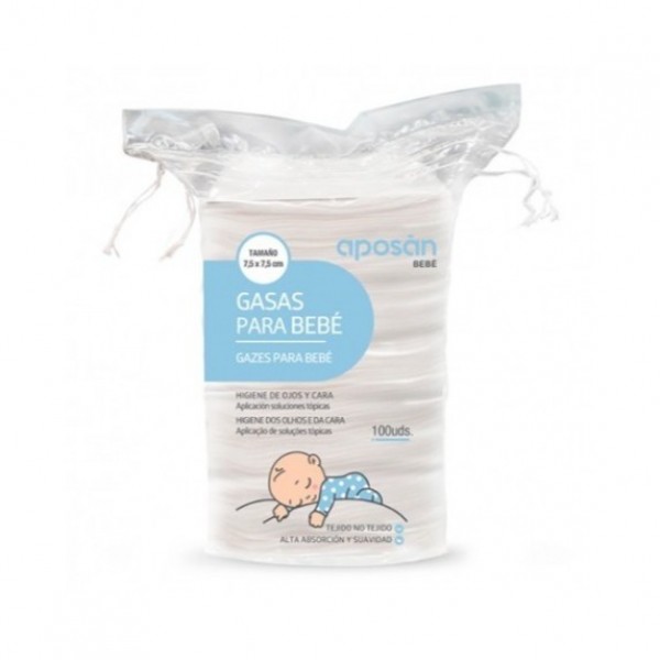 Farline Gasa Bebe 100 Uds