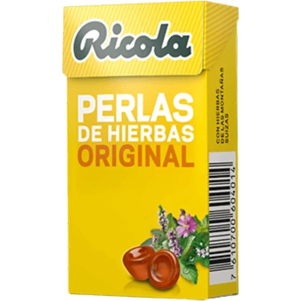 Ricola Perlas Hierbas Suizas Original 25 g