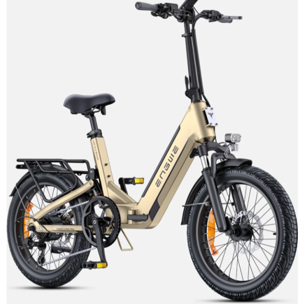 Engwe L20 3.0 BOOST electric bike gold color