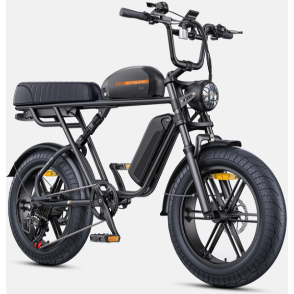 Engwe M1 electric bike dual battery black color