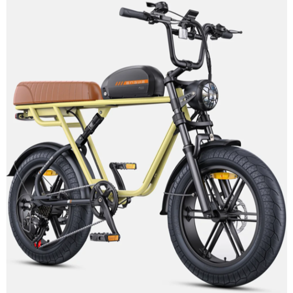 Engwe M1 electric bike single battery yellow color