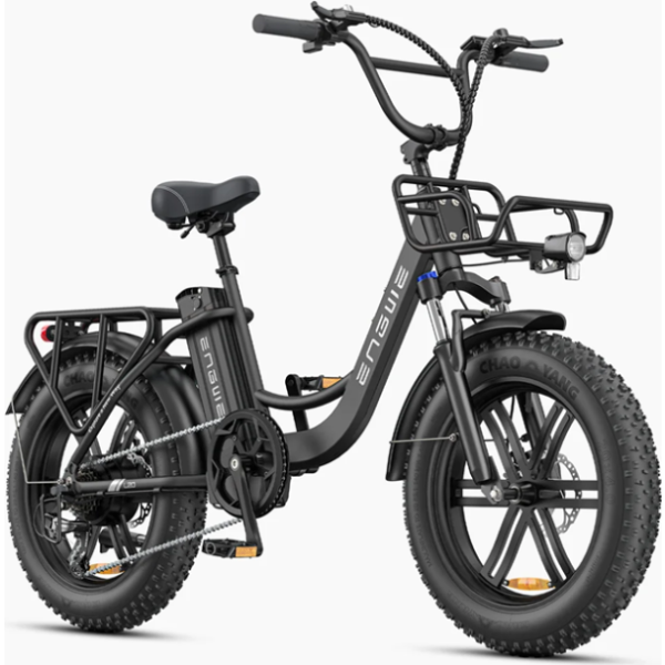 Engwe L20 Boost electric bike black color