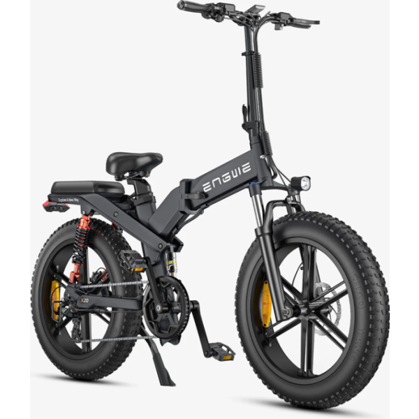 Engwe X20 electric bike black (Single Batery)