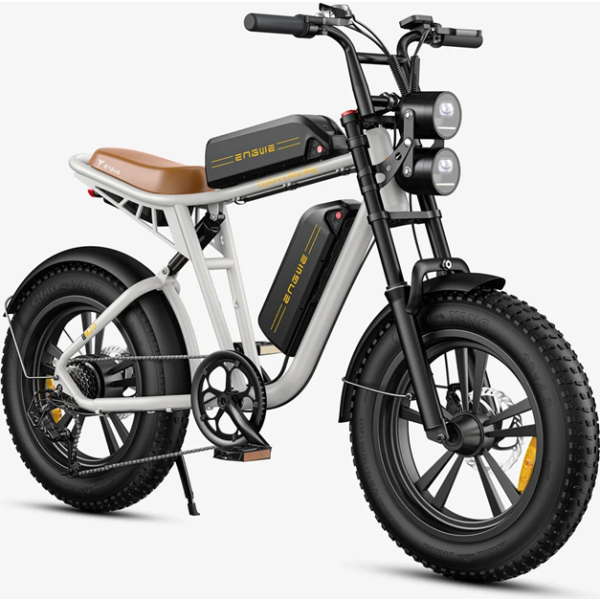 Engwe M20 electric bike (dual battery) white