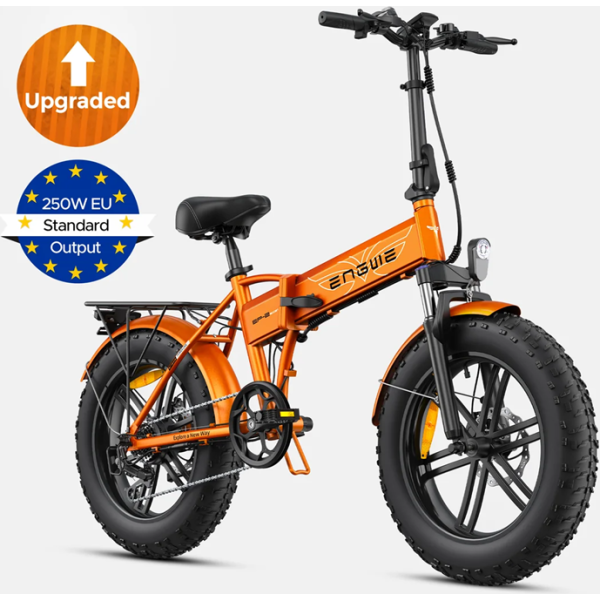 Engwe EP-2 BOOST  electric bike orange color