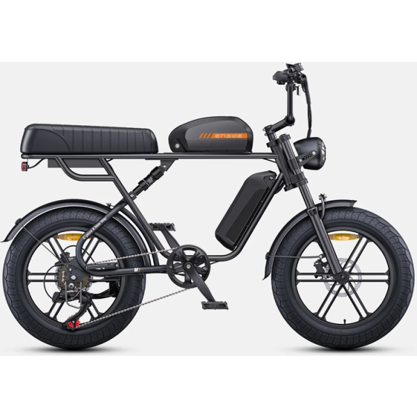 Engwe M1 electric bike dual battery black color