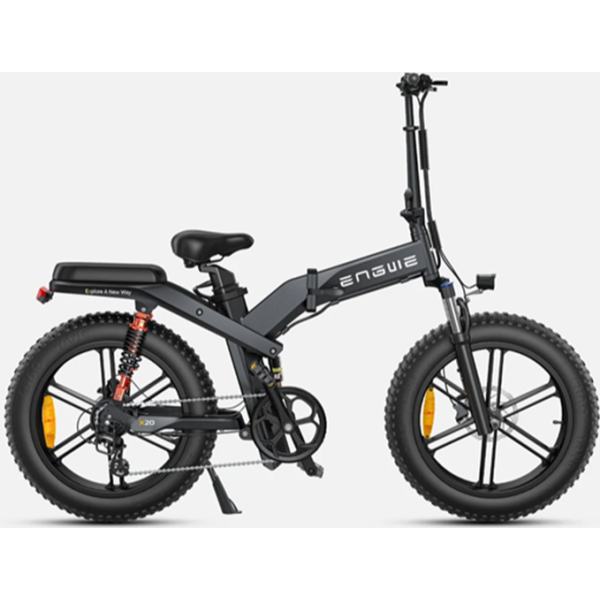 Engwe X20 electric bike black (Single Batery)